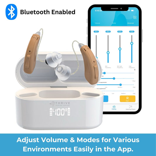 Thrive Bluetooth BTE Hearing Aids